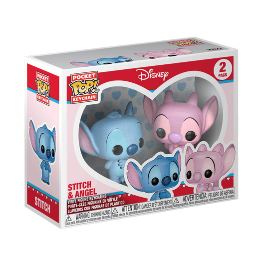 Pop! Keychain Stitch & Angel 2-Pack - US 5720