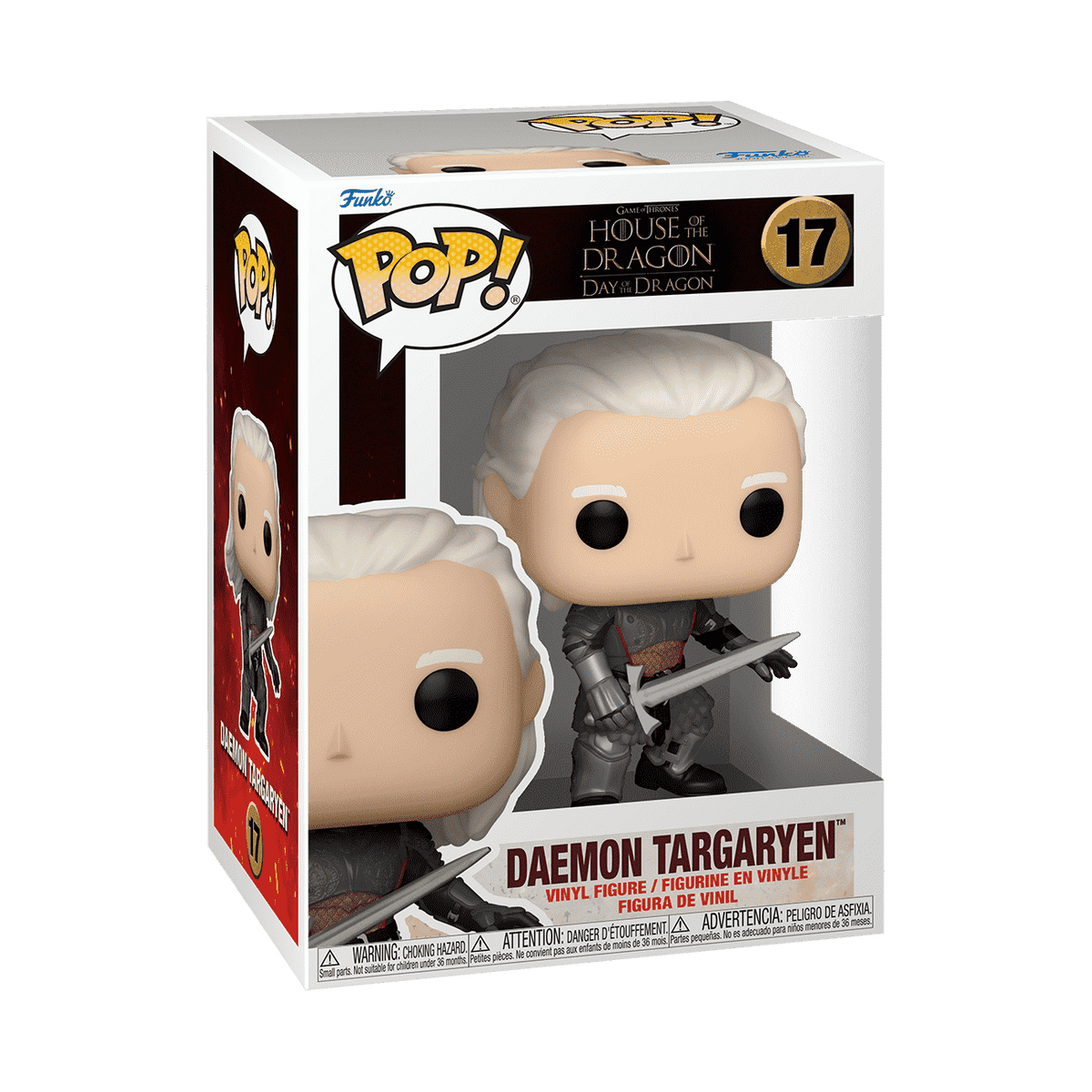 Pop! Daemon Targaryen with Dark Sister (Wearing Armor) - US 7087