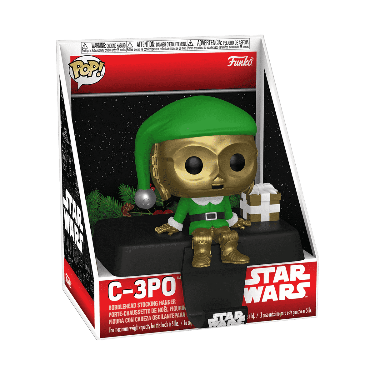 Pop! Stocking Hanger C-3PO in Elf Outfit - US 9275