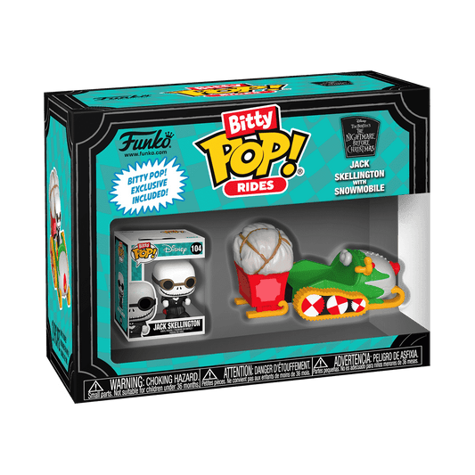 Bitty Pop! Rides Jack Skellington with Snowmobile - US 2622