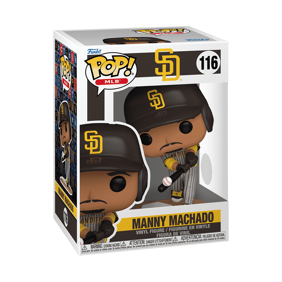 Pop! Manny Machado (Batting) (Grey Away Uniform) - US 2898
