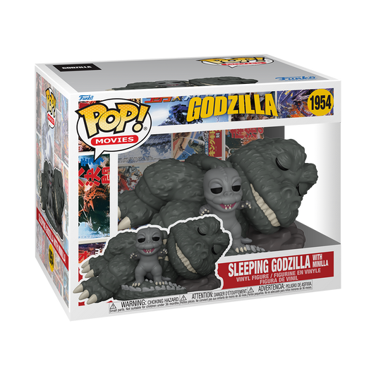 Pop! Super Sleeping Godzilla with Minilla - US 2555