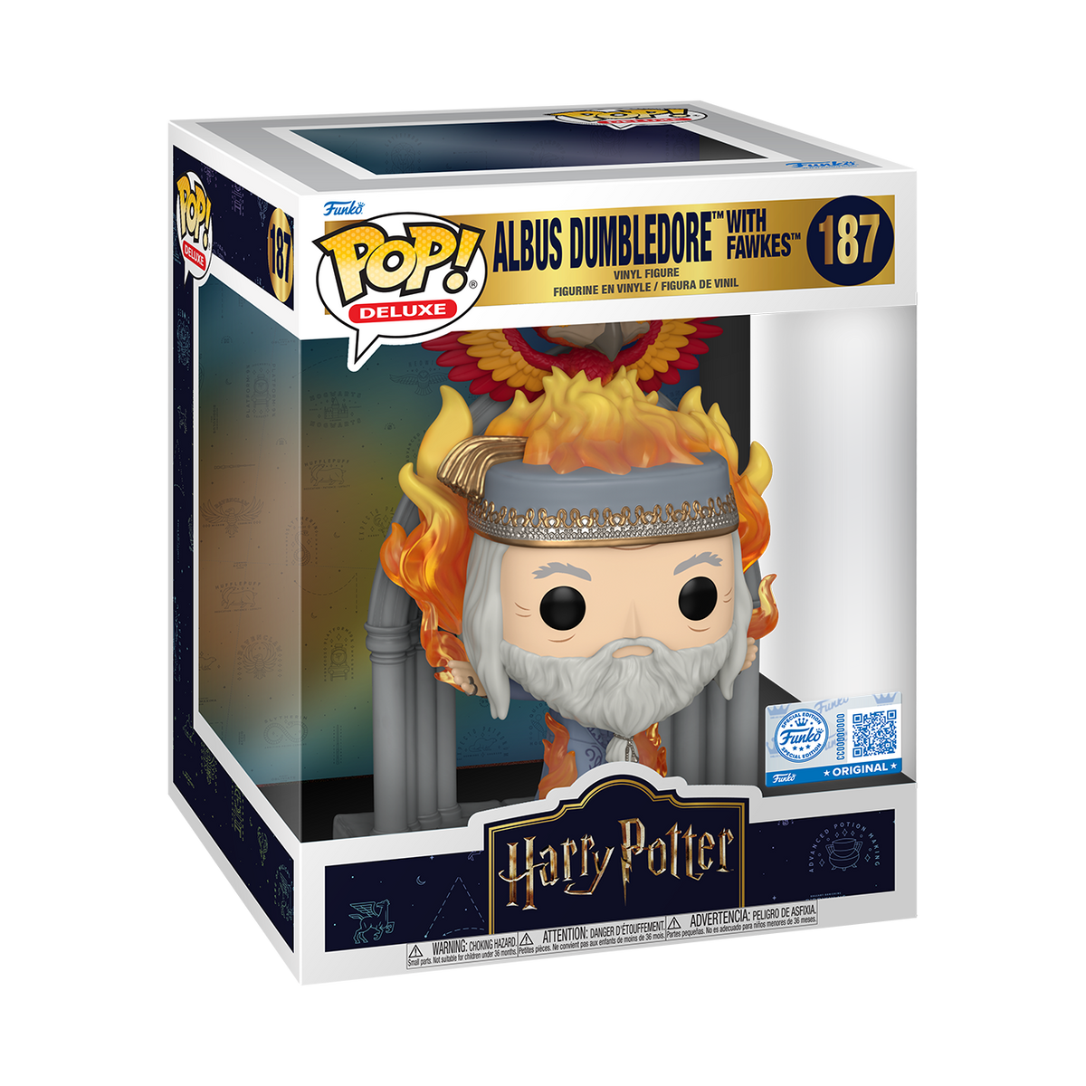 Pop! Deluxe Albus Dumbledore with Fawkes - US 7336