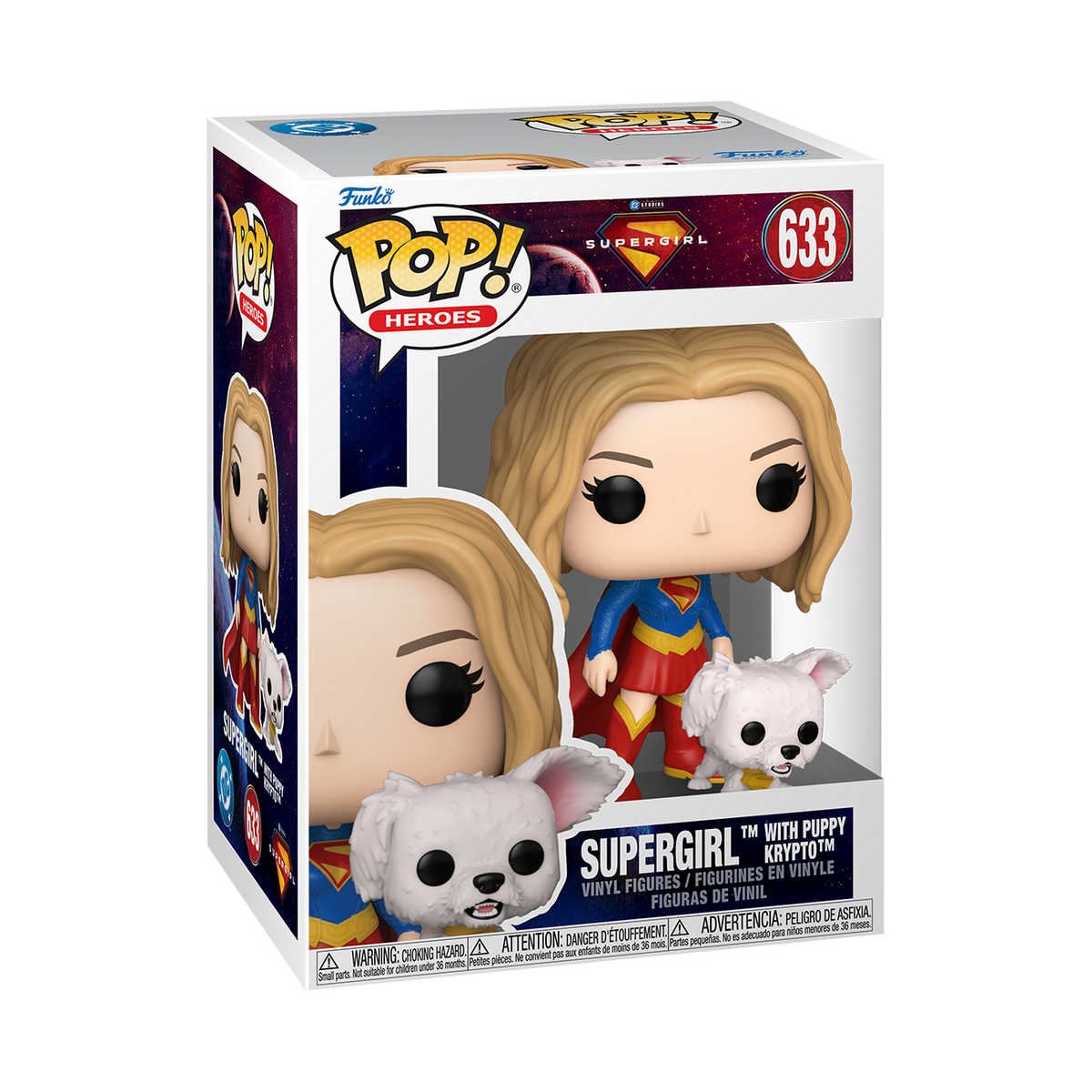 Pop! & Buddy Supergirl with Puppy Krypto - US 6064