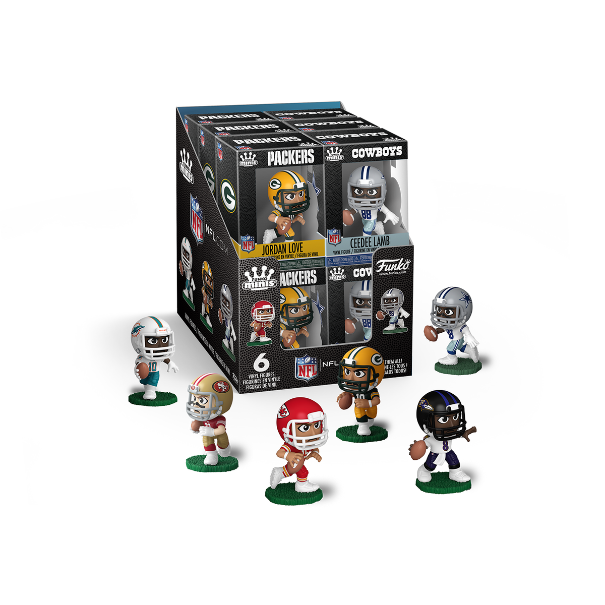 NFL Mini Vinyl Figures - US 5501