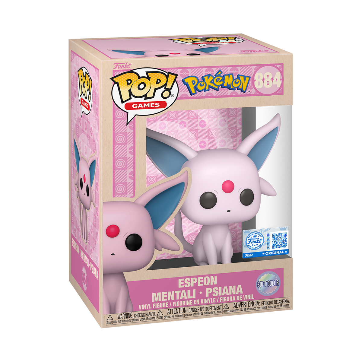 Pop! Espeon (Soft Color) - US 2836