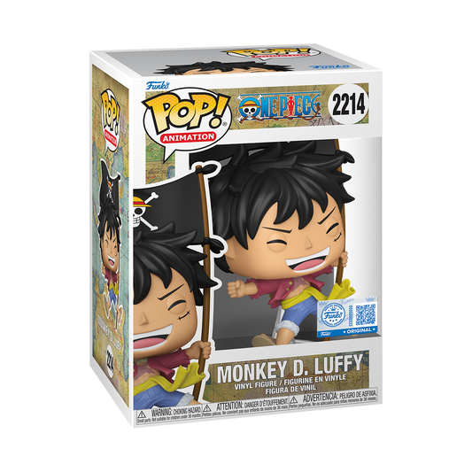 Pop! Monkey D. Luffy with Flag - US 6695