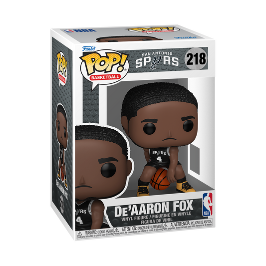 Pop! De'Aaron Fox (Black Icon Edition Jersey) - US 9731