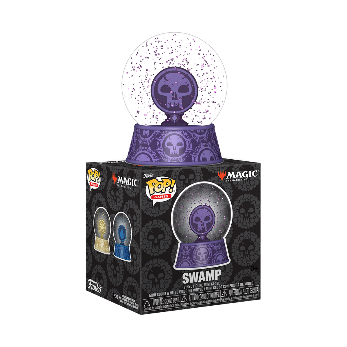 Magic The Gathering Swamp Mini Glitter Globe - US 6027