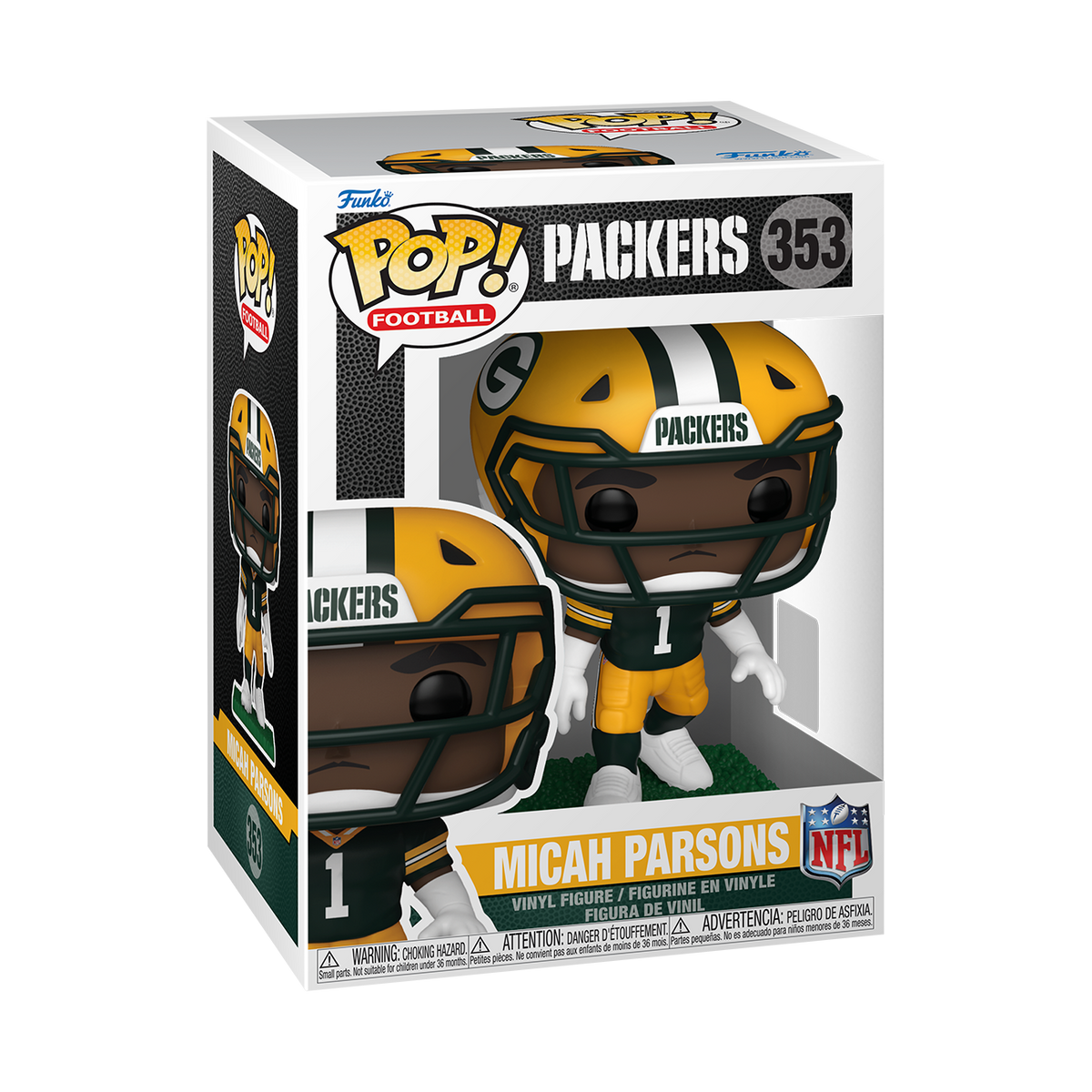 Pop! Micah Parsons (Green & Yellow Uniform) - US 5783
