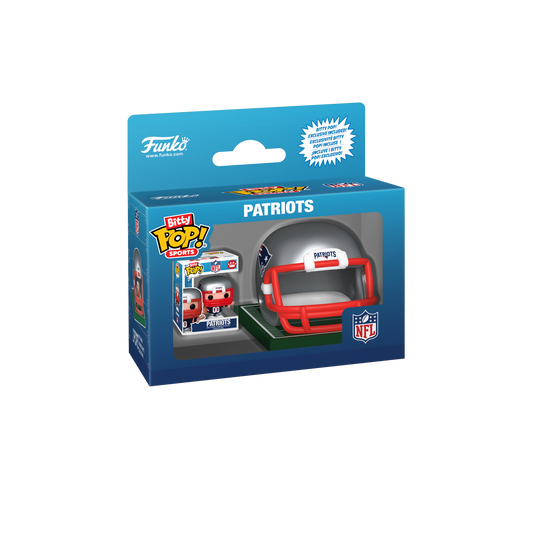 Bitty Pop! Helmet & Player Patriots - US 1345