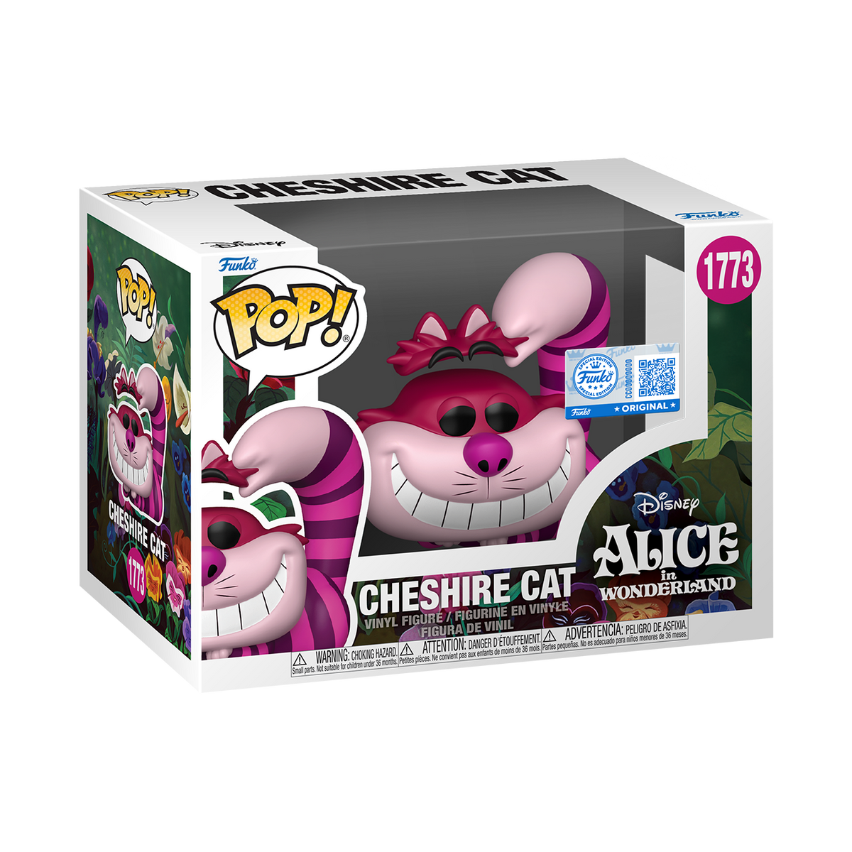 Pop! Cheshire Cat (Eyebrows) - US 2823