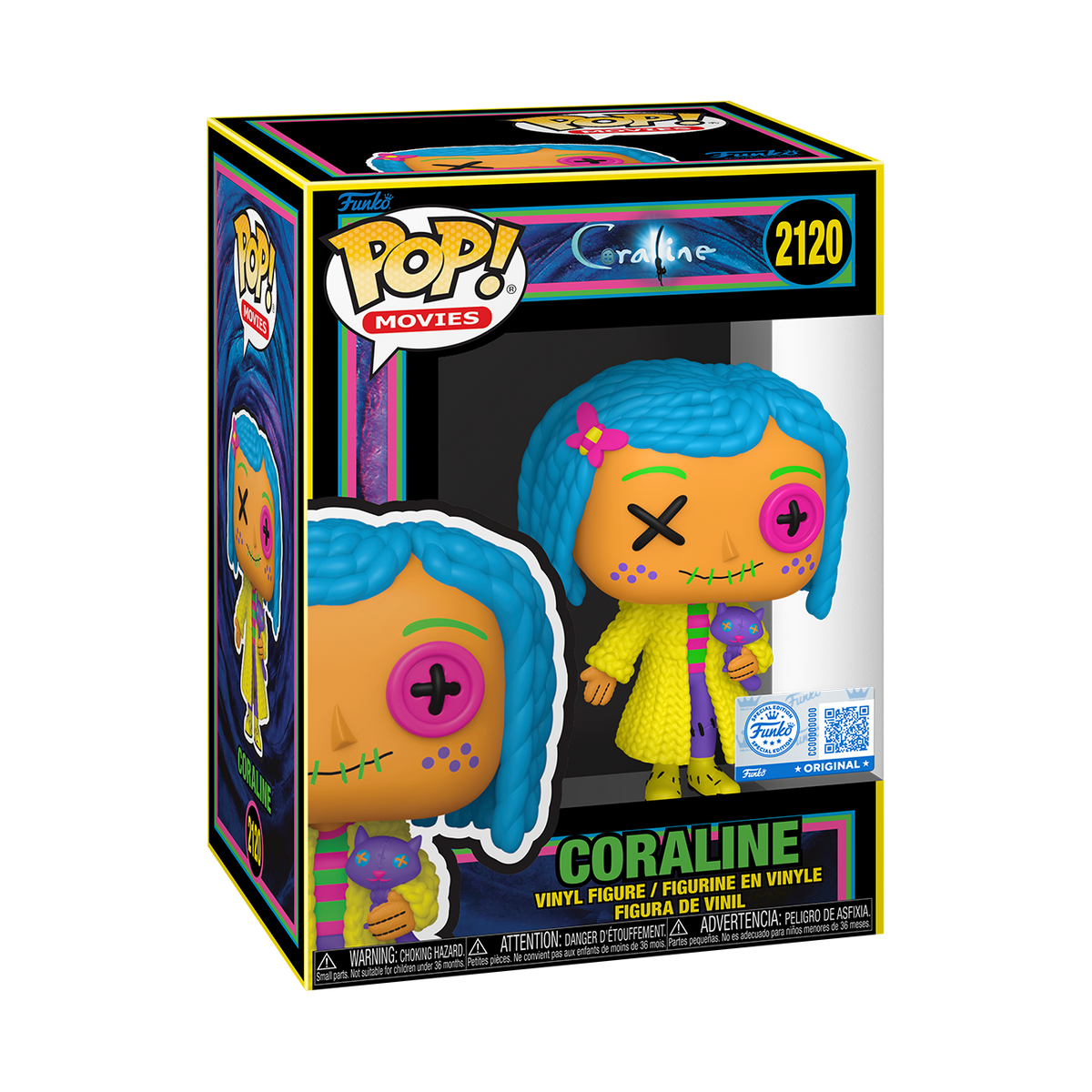 Pop! Coraline (Patchwork) (Blacklight) - US 1565