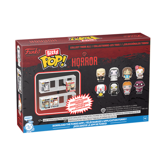 Bitty Pop! Warner Bros. Horror 4-Pack Series 1 - US 1039