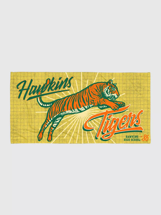 Stranger Things Hawkins High Beach Towel - US 9208