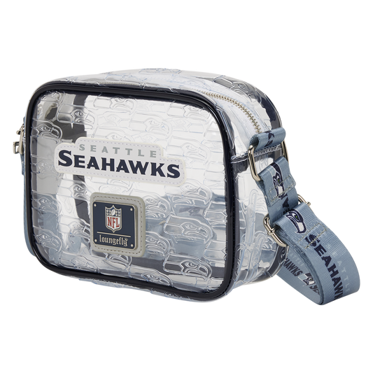 NFL Seattle Seahawks Clear Crossbody Stadium Bag - US 7671