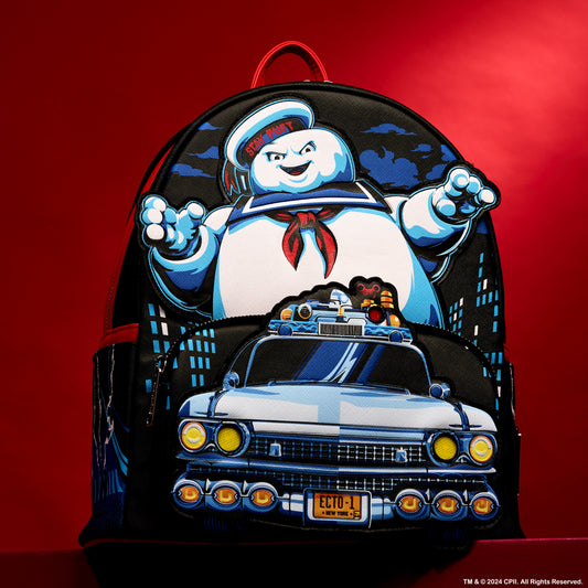 Ghostbusters Stay Puft Ecto-1 Light Up Mini Backpack - US 0697