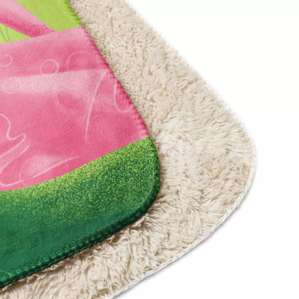 Wicked Elphaba Glinda Sherpa Blanket - US 2797