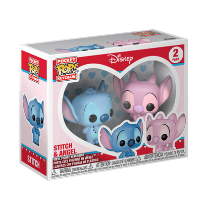 Pop! Keychain Stitch & Angel 2-Pack - US 5720