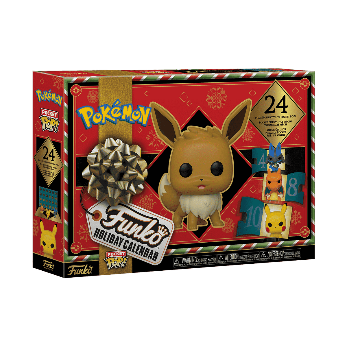 Pocket Pop! Pokémon 24-Day Holiday Countdown Calendar - US 4618