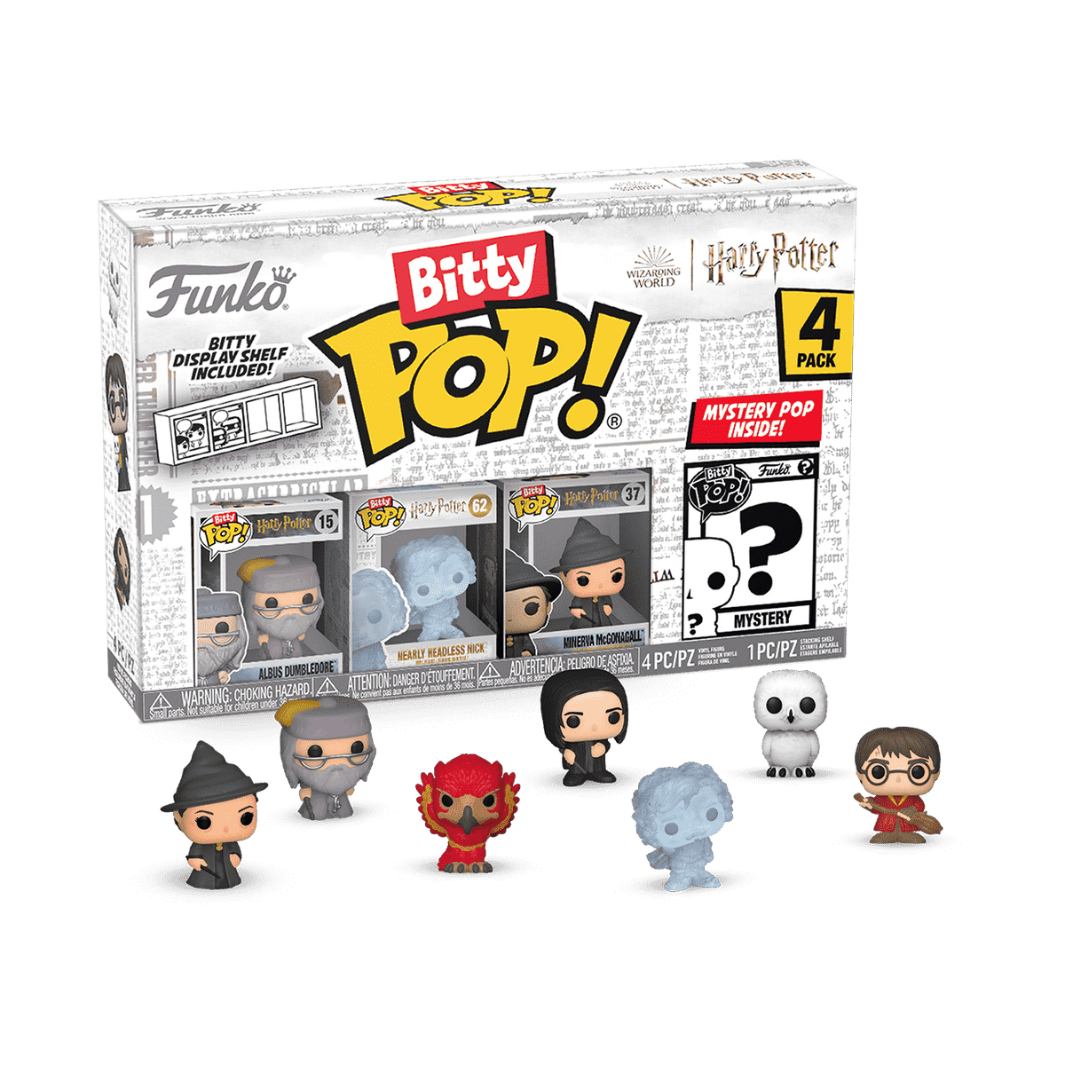 Bitty Pop! Harry Potter 4-Pack Series 3 - US 5574