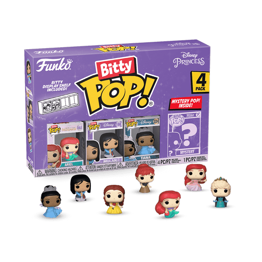Bitty Pop! Disney Princess 4-Pack Series 1 - US 5032