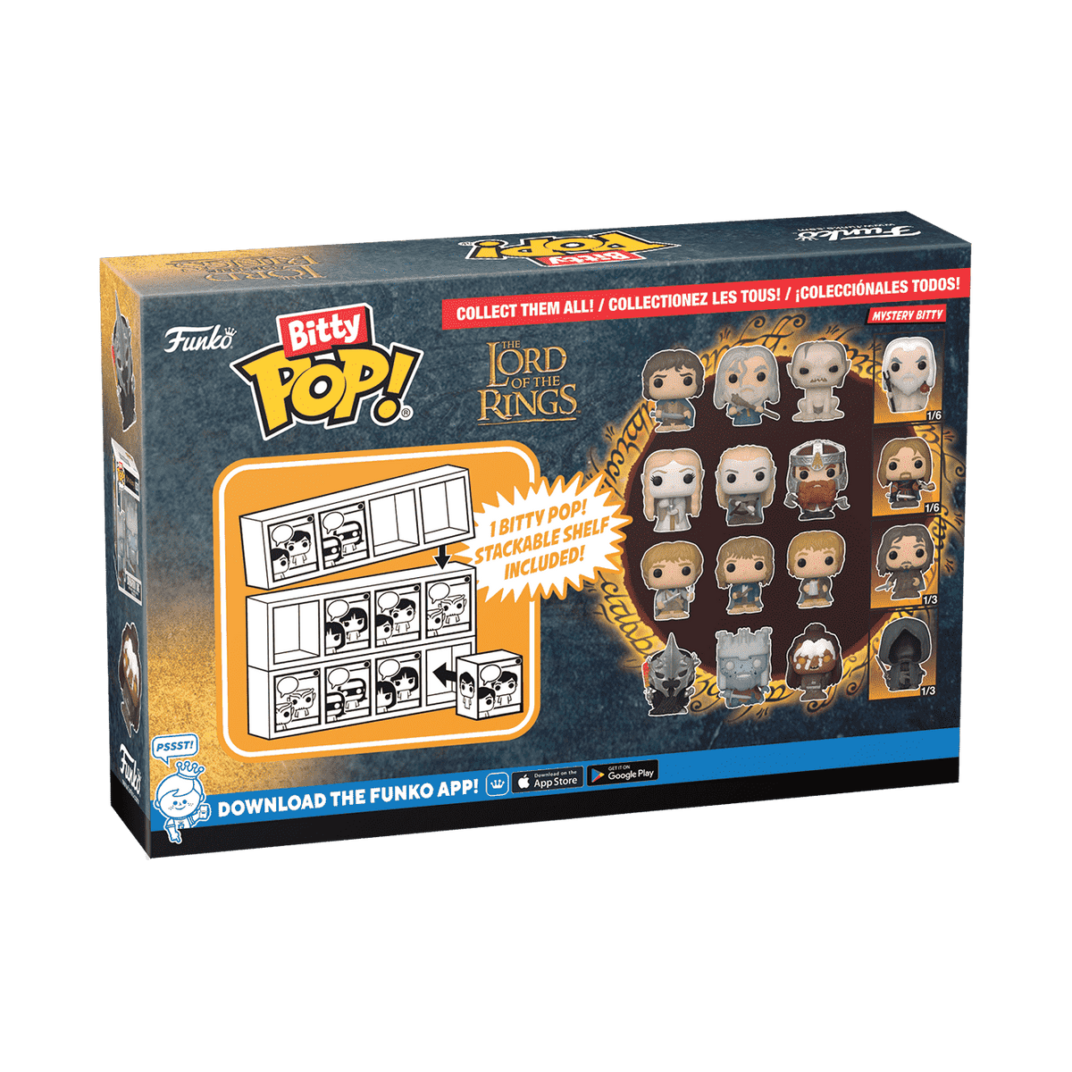 Bitty Pop! The Lord of the Rings 4-Pack Series 4 - US 5631
