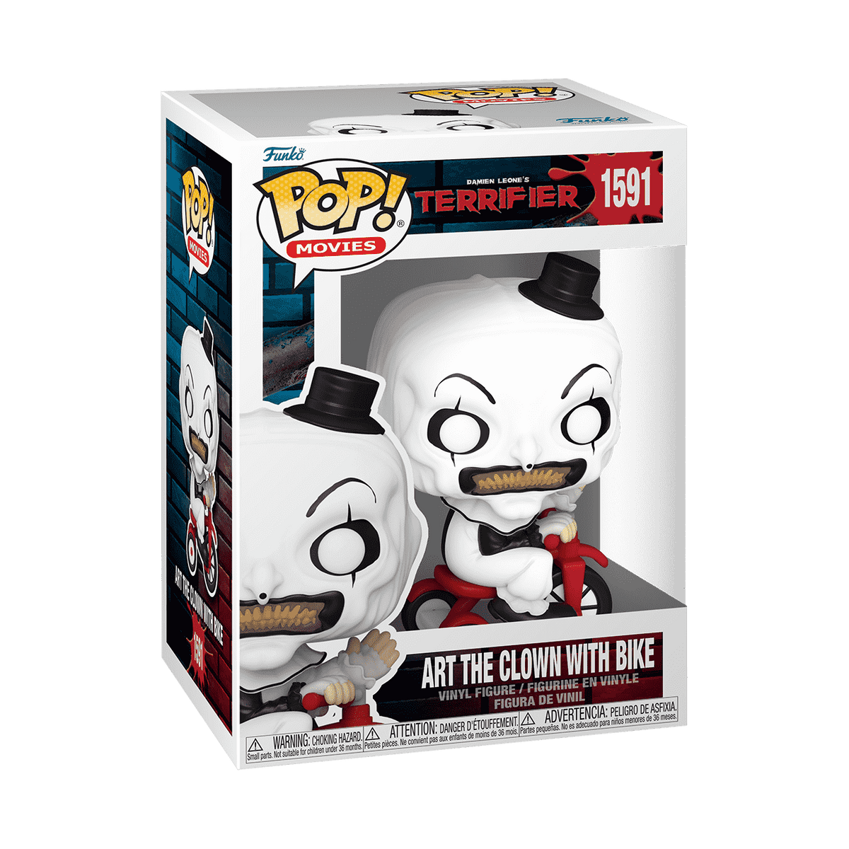 Pop! Art the Clown with Bike - US 6698