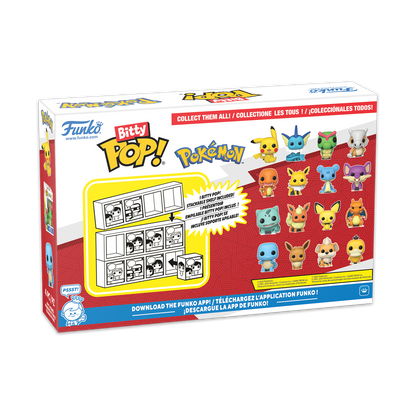 Bitty Pop! Pokémon 4-Pack Series 2 - US 0825