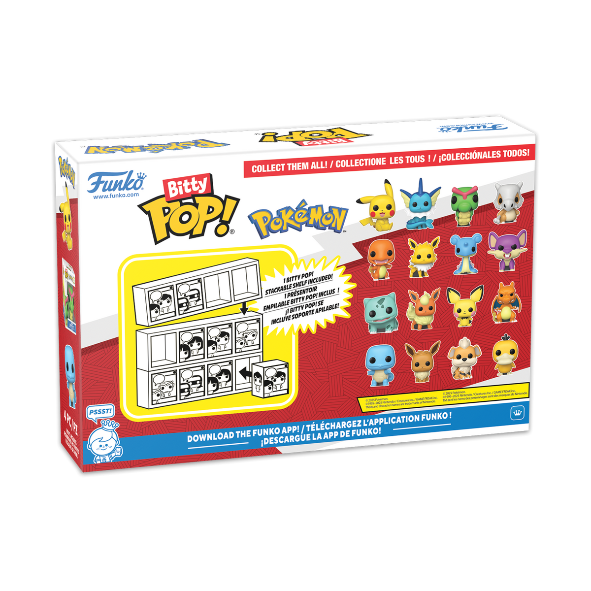 Bitty Pop! Pokémon 4-Pack Series 3 - US 2260