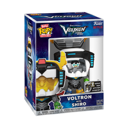 Bitty Pop! Bitty Bot Voltron with Shiro - US 8979