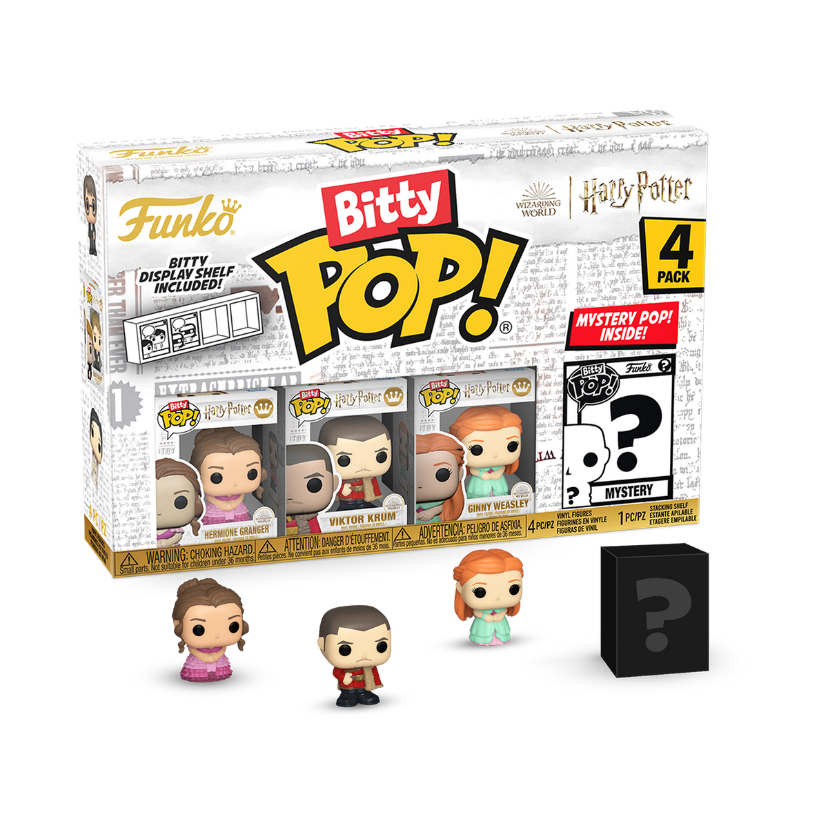Bitty Pop! Harry Potter and the Goblet of Fire 4-Pack Series 2 - US 6119