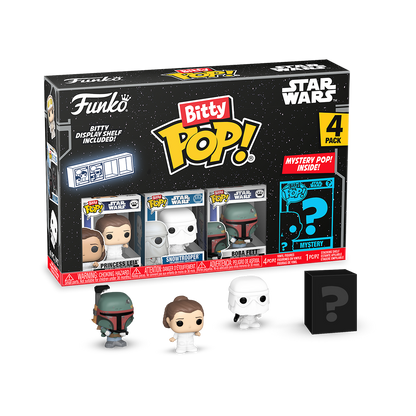 Bitty Pop! Star Wars The Empire Strikes Back 4-Pack Series 2 - US 9976