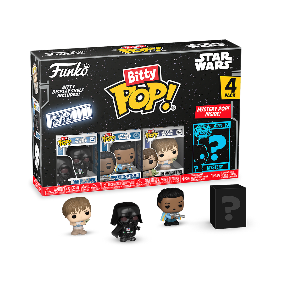 Bitty Pop! Star Wars The Empire Strikes Back 4-Pack Series 4 - US 4891