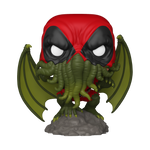 Pop! Plus Deadpool as Cthulhu (Glow) with Pop! Protector - US 0942