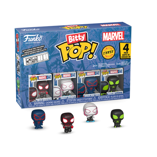 Bitty Pop! Spider-Man 4-Pack Series 2 - US 3284