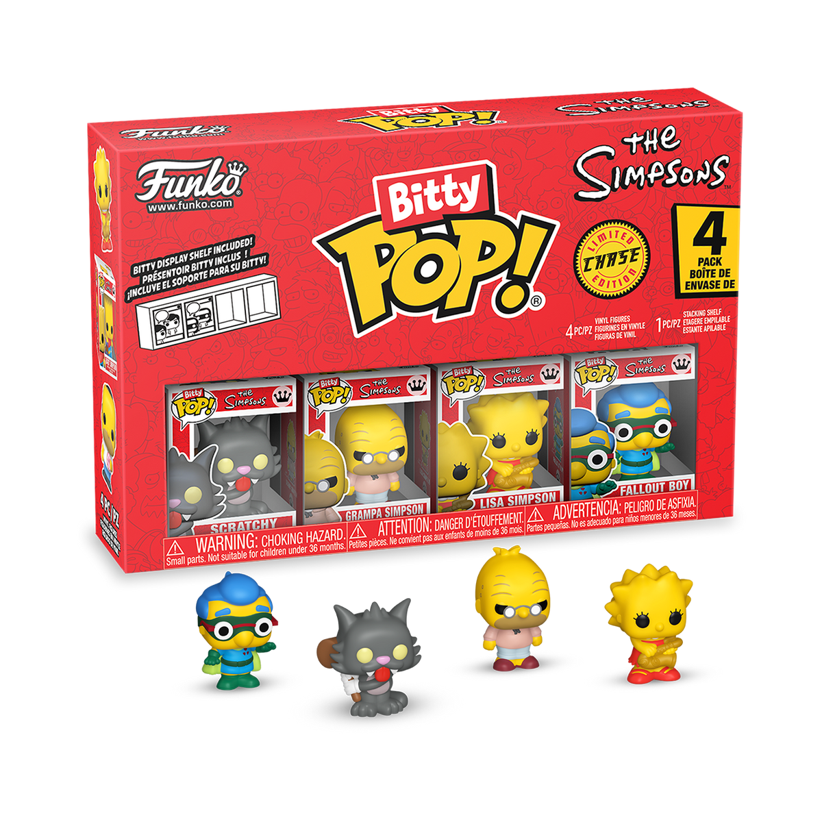 Bitty Pop! The Simpsons 4-Pack Series 4 - US 7303