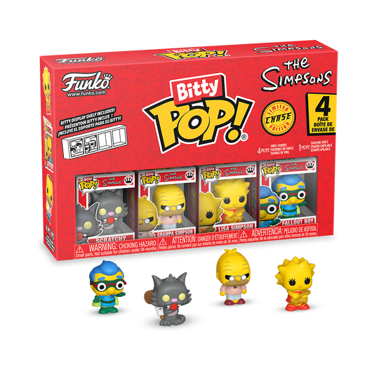Bitty Pop! The Simpsons 4-Pack Series 4 - US 7303