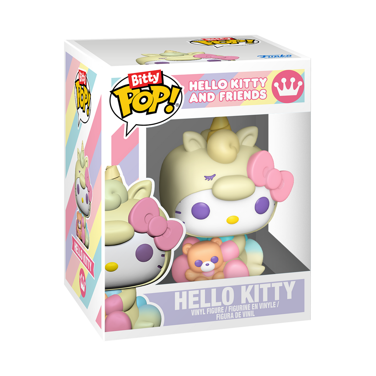 Bitty Pop! & Accessories Hello Kitty (Unicorn) & Keychain - US 7091