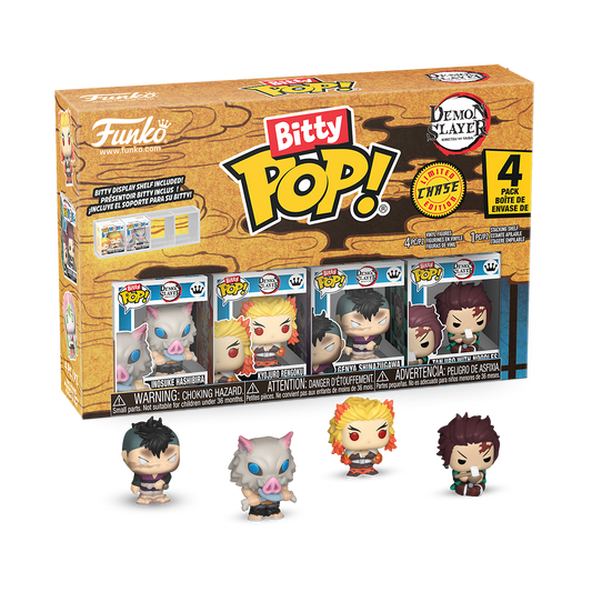 Bitty Pop! Demon Slayer 4-Pack Series 3 - US 0840