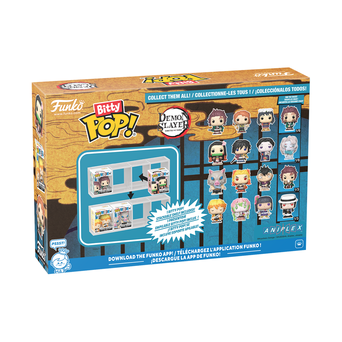 Bitty Pop! Demon Slayer 4-Pack Series 4 - US 9473