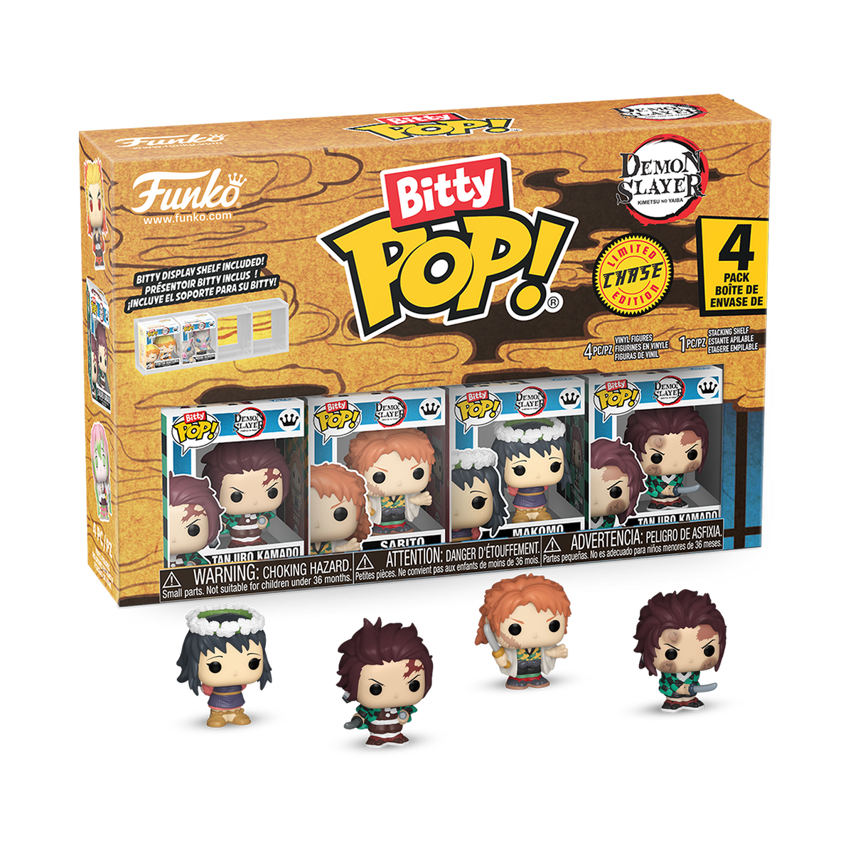 Bitty Pop! Demon Slayer 4-Pack Series 4 - US 9473