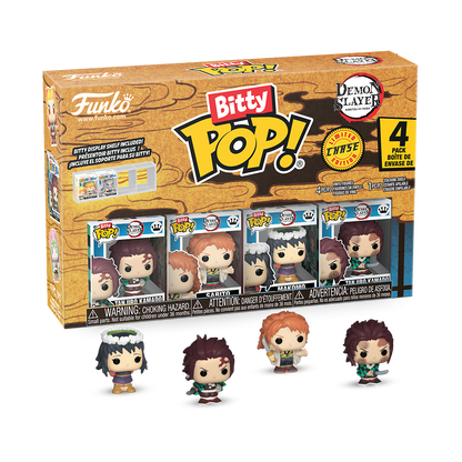 Bitty Pop! Demon Slayer 4-Pack Series 4 - US 9473