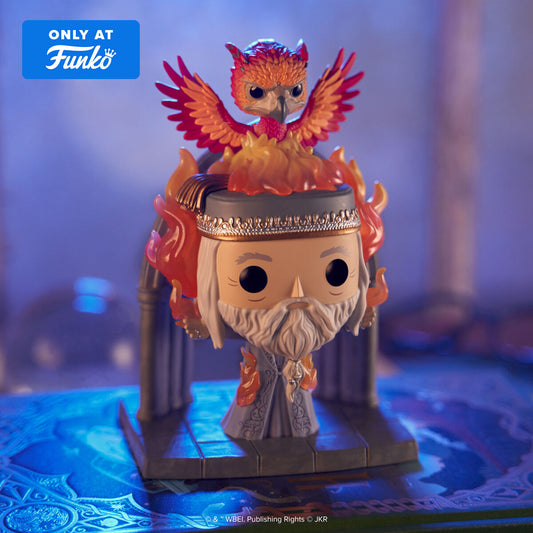 Pop! Deluxe Albus Dumbledore with Fawkes - US 7336