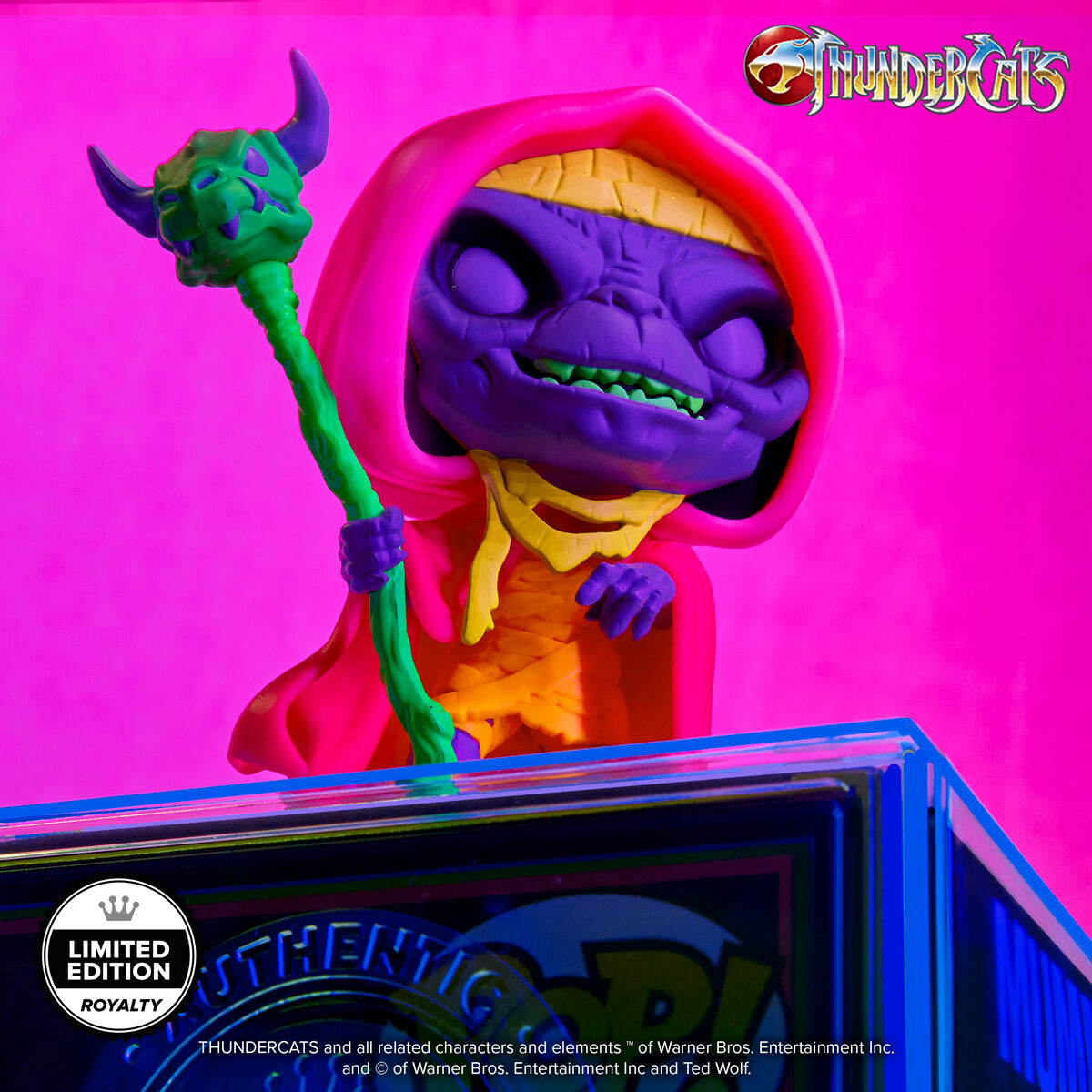 Pop! Mumm-Ra (Black Light) with Pop! Protector - US 7366