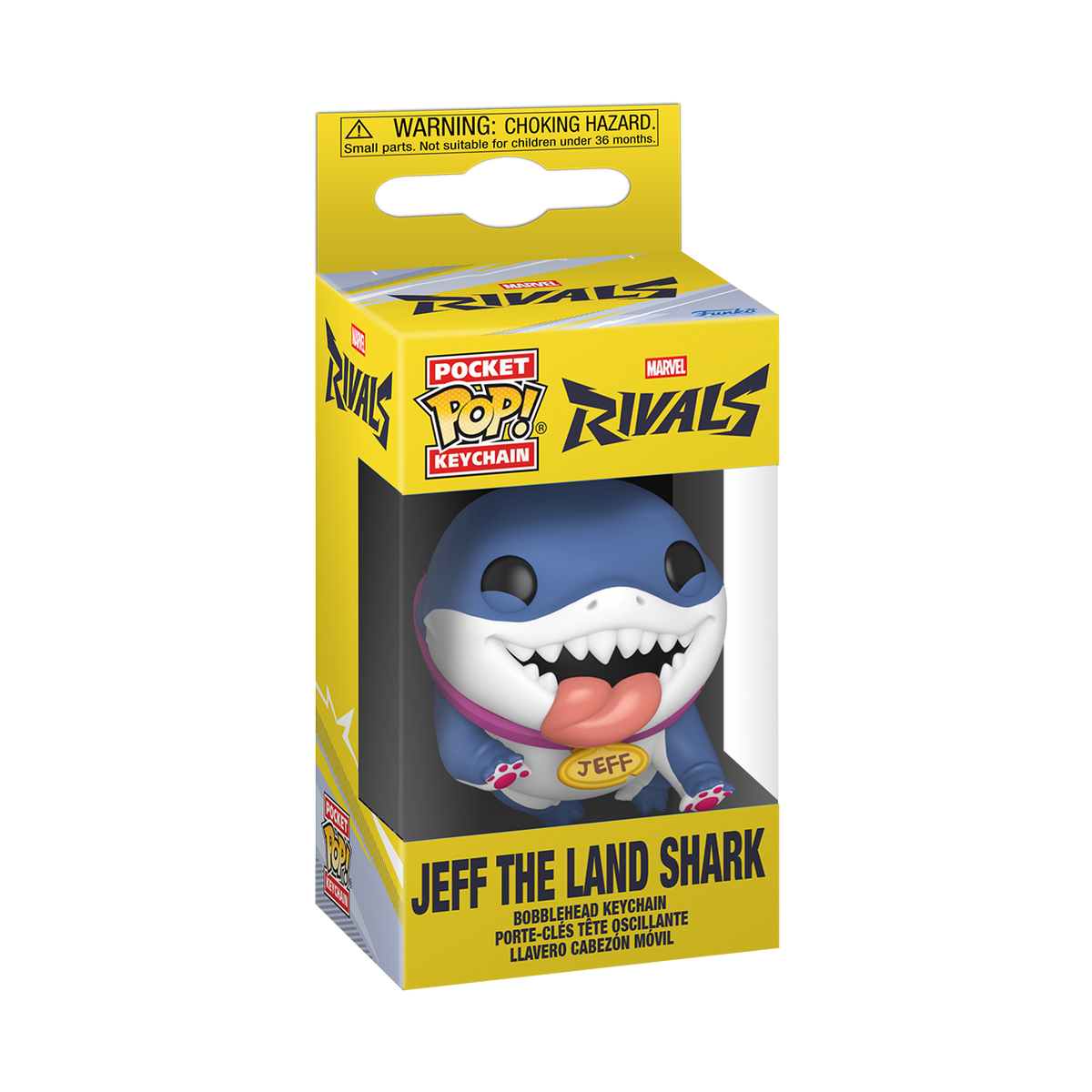 Pop! Keychain Jeff the Land Shark (Marvel Rivals) - US 6544