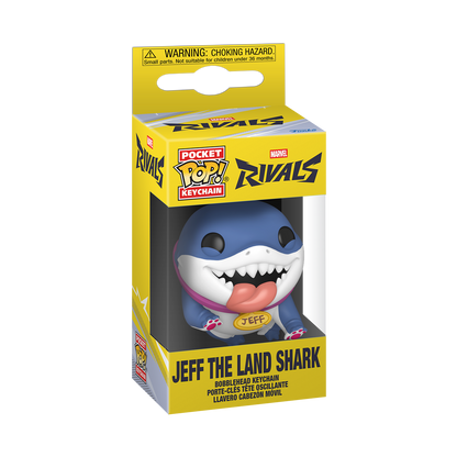 Pop! Keychain Jeff the Land Shark (Marvel Rivals) - US 6544
