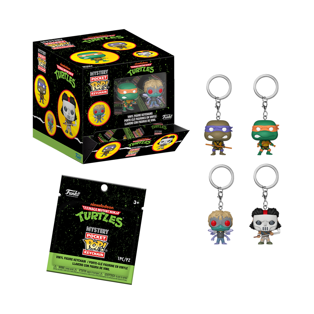 Mystery Pop! Keychain Teenage Mutant Ninja Turtles - US 6751