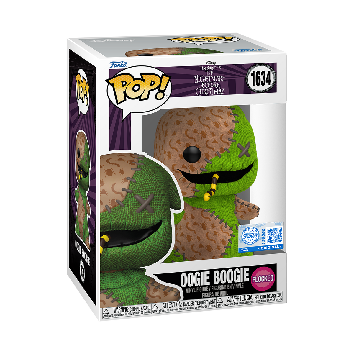 Pop! Oogie Boogie (Flocked) - US 0815