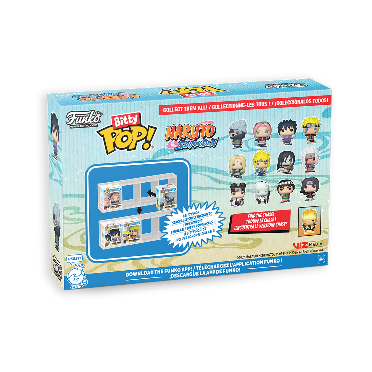 Bitty Pop! Naruto 4-Pack Series 1 - US 1597